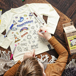 Selfie Craft Nantucket Love Tops being coloured in