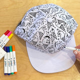 Color-in Hats Kidz Kits