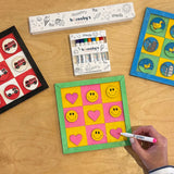 Color & Create Tic-Tac-Toe Board Kidz Kits