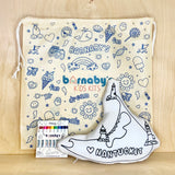Barnaby's Nantucket Color-in Pillow